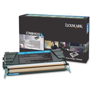 Lexmark C748H1CG Yüksek Kapasiteli Mavi Toner