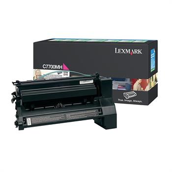 Lexmark C7700MH Yüksek Kapasiteli Kırmızı Toner
