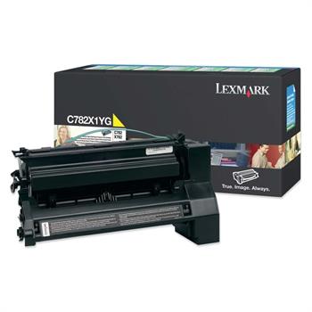 Lexmark C782X1YG Ekstra Yüksek Kapasiteli Sarı Toner