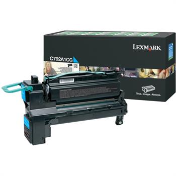 Lexmark C792A1CG Mavi Toner