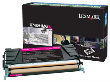 Lexmark X746A1MG Kırmızı Toner