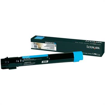 Lexmark X950X2CG Ekstra Yüksek Kapasiteli Mavi Toner